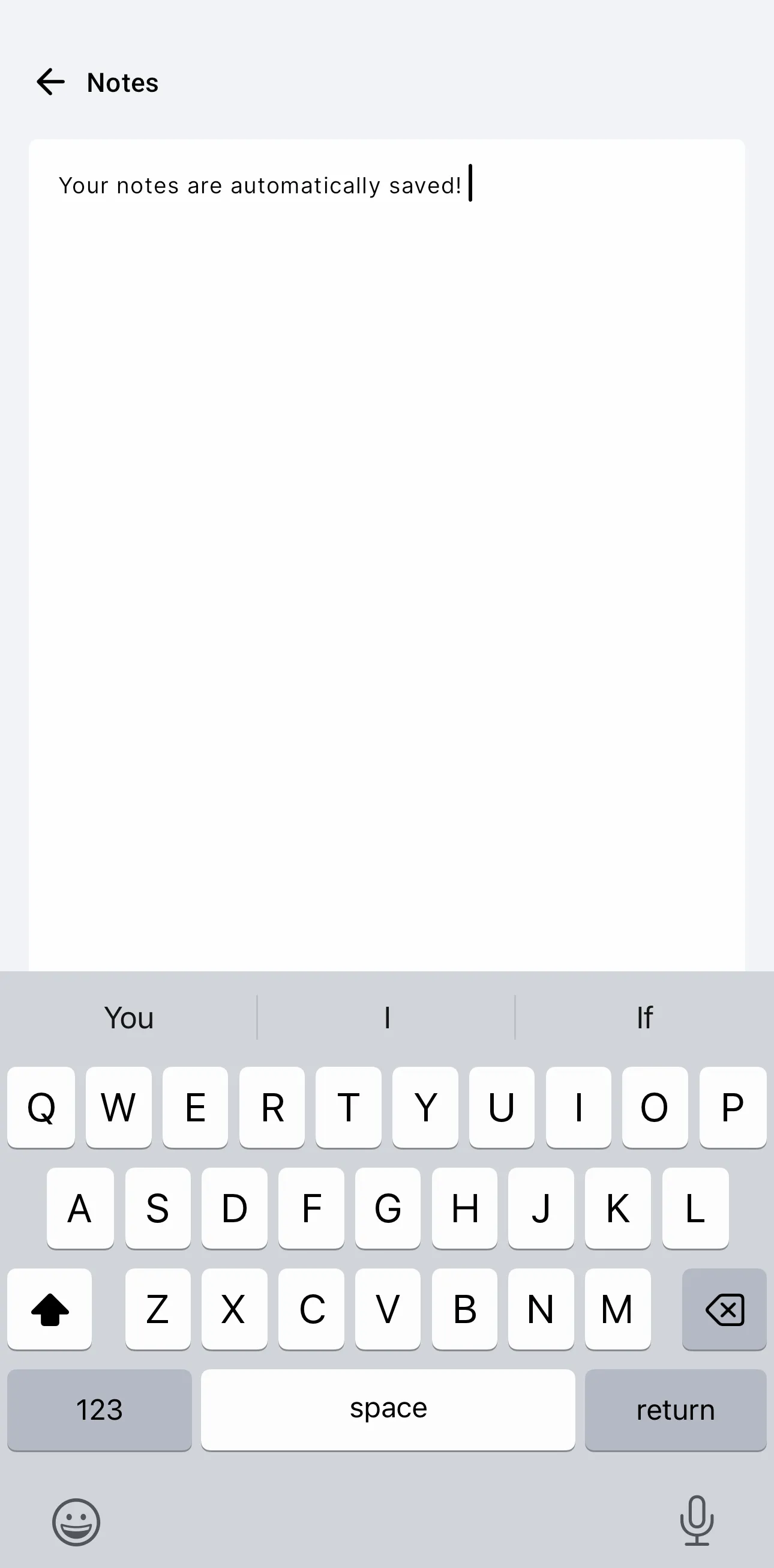 Adding notes